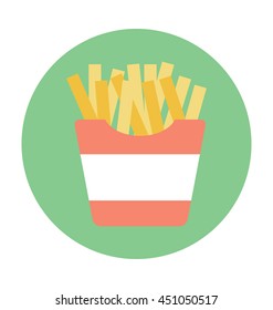French Fries Vector Icon