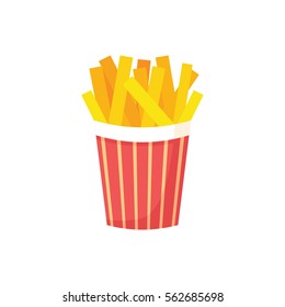 French Fries Vector Illustration
