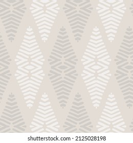 French gray geometric linen seamless pattern. Tonal farmhouse cottage style abstract grid background. Simple vintage rustic fabric textile effect. Primitive modern shabby chic kitchen cloth design.