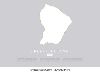 935 French guiana outline Images, Stock Photos & Vectors | Shutterstock