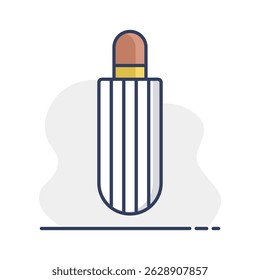 French hot dog vector icon. Fast food sign. Graph symbol for cooking web site and apps design, logo, app, UI