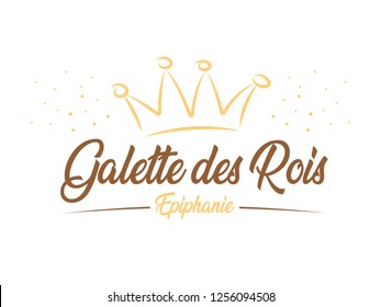 French King Cake - Epiphany
« Galette des Roi » means « French King Cake » and « Epiphanie » means « Epiphany »