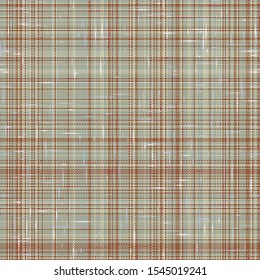 French Linen Texture Border Background. Old Ecru Flax Fibre Seamless Pattern. Organic Yarn Close Up Weave Fabric Ribbon Trim Banner. Sack Cloth Packaging, Canvas Edging. Vector EPS10