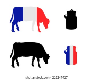 French milk cow