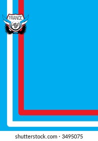French national background image that is ideal for placing text over
