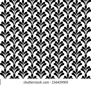 French Ornament Seamless Pattern