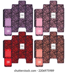 French Packaging Design Box Templates Luxury Carton Boxes 02