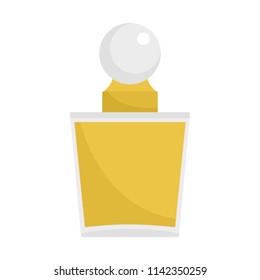 French perfume icon. Flat illustration of french perfume vector icon for web isolated on white