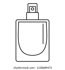French perfume icon. Outline french perfume vector icon for web design isolated on white background