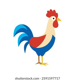 French pride the historic gallic rooster emblem