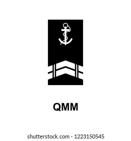 French qmm military ranks and insignia glyph icon