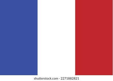 French Republic national flag
vector illustration