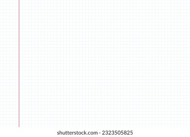 french ruled notebook paper grid. Seyes lined paper for handwriting. vector ruled sheet