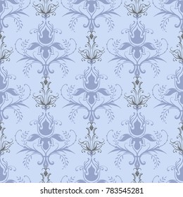 French seamless patterns in country style.