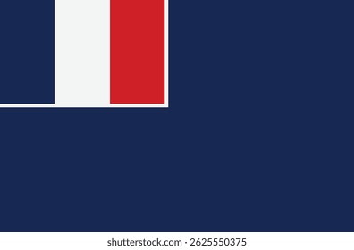 French Southern and antarctic land Country Flag Vector Icon