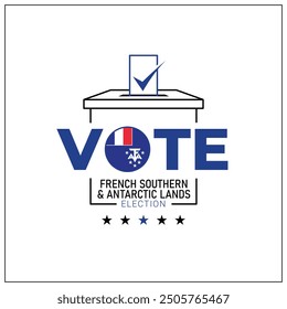 French Southern and Antarctic Lands vote, voting, hand leaving vote, positive vote, negative vote, hand leaving paper in ballot box, elections, election of ruler.