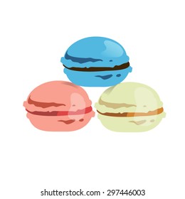 A French sweet meringue-based 