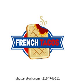 french tacos logo design inspiration