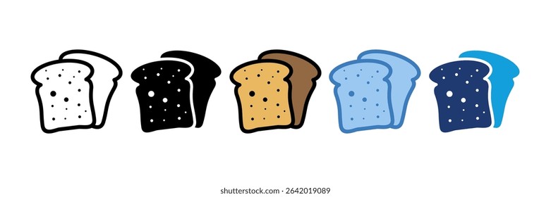 French Toast Icon Element For Design