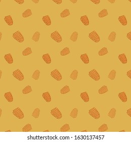 French toaste. Pattern inspired by food