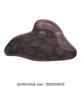 French truffle icon cartoon vector. Mushroom fungus. Cooking fungi truffle