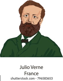 French writer - Julio Verne