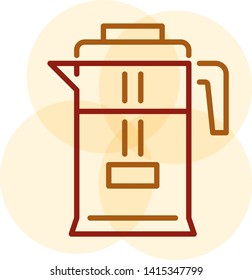 Frencheress Icon For Coffee Shop, For Website, Brochure, Flyer, Infographic, Logo Coffee, Presentation