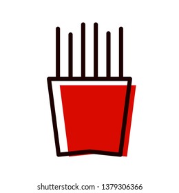 FrenchFries Icon Design
