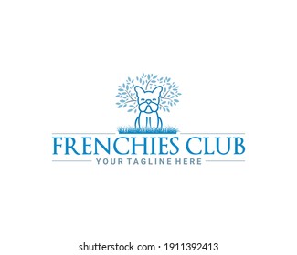 FRENCHIES CLUB VEKTORLOGO-DESIGN