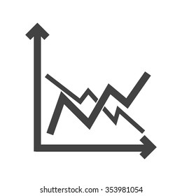 Frequency, bar, graph icon vector image. Can also be used for business management. Suitable for use on web apps, mobile apps and print media.