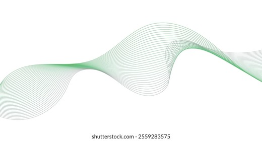 Frequency flow isolated science curve energy blend blue web technology smooth futuristic line. vector science bright frequency technical beautiful digital stripe line modern background