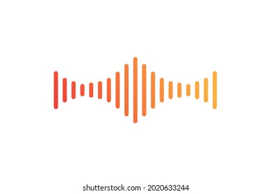 frequency logo illustration vector, frequency icon symbol