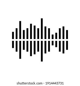 frequency noise color icon vector. frequency noise sign. isolated symbol illustration