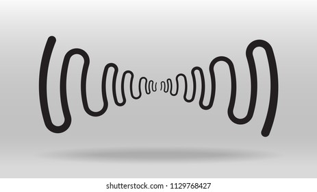 frequency sound wave vector background