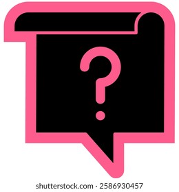 Frequently Asked Question icon, FAQ