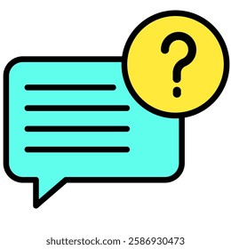 Frequently Asked Question icon, FAQ