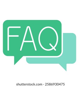 Frequently Asked Question icon, FAQ
