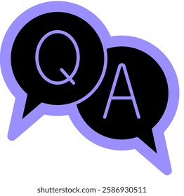 Frequently Asked Question icon, FAQ
