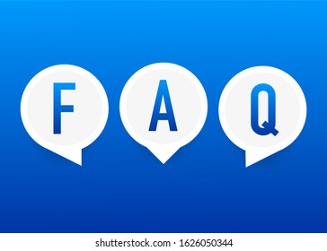 Frequently Asked Questions FAQ Label