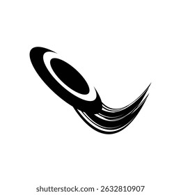 ilustração vetorial do ícone de design fresbee