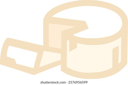 FRESCAL MINAS CHEESE IN SIMPLE LINES - ICON