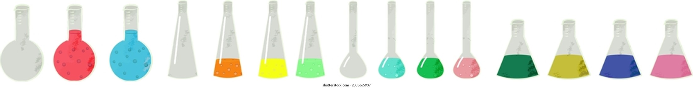 Fresco illustration set used in the experiment