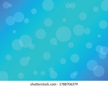 Fresh abstract background. Bluish background with a pastel gradient with fine circles. Suitable, for example, for invitations, celebration cards or as a web background.