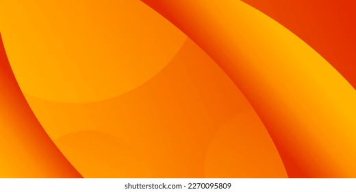 fresh abstract background, with orange tones, and soft and beautiful shapes.