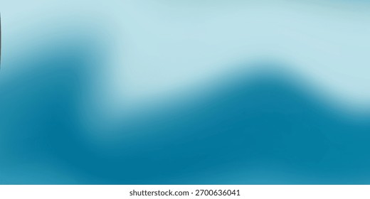 Fundo fresco e abstrato com um gradiente de malha suave e borrado em tons frios de azul-petróleo, azul e branco. Gráfico limpo e moderno cria uma sensação calma, aquático, perfeito

