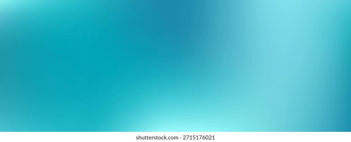 Fondo fresco y abstracto con un gradiente de malla suave y borrosa en tonos fríos de verde azulado, azul y blanco