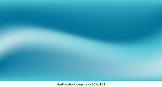 Fondo fresco y abstracto con un gradiente de malla suave y borrosa en tonos fríos de verde azulado, azul y blanco. Gráficos limpios y modernos crean una sensación tranquila y acuática, perfecta para temas de bienestar o tecnología