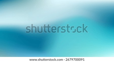 Fresh, abstract background with a soft, blurred mesh gradient in cool shades of teal, blue, and white. Clean and modern graphic creates a calm, aquatic feel, perfect for wellness or technology themes