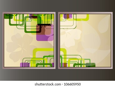 Fresh abstract design template