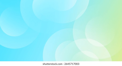 Fondo de círculos de degradado Abstractas fresco